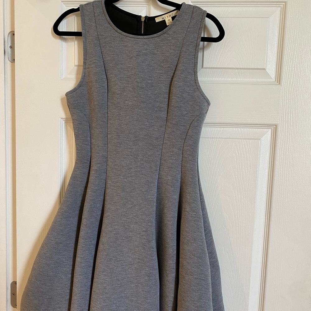 Grey dress structured size medium